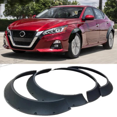 Kits de carrocería de arcos de rueda extra anchos con llamaradas de guardabarros flexibles de 4,5" para Nissan Altima Foto 1 de 4