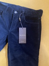 Gucci super skinny pant / black velvet