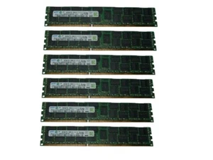 Samsung 96GB (6x16GB) DDR3 -1333 ECC Reg Memory for Apple Mac Pro Mid 2010 5,1 1 - Picture 1 of 1