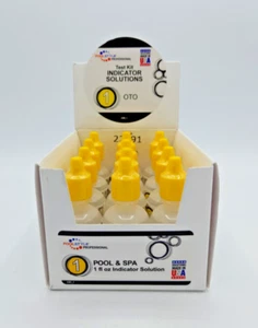 #1 CHLOR/BROM TESTKIT REAGENZ - 1 OZ ** 12ER PACKUNG! (POOLSTYLE - 22391) - Bild 1 von 4