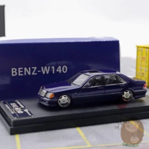 SW 1/64 Benz S600 W140 Alloy Diecast Model Car Gifts Tiger Head Running S-Class - Picture 1 of 15