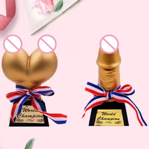 Novelty Willy Penis Hen Stag Party Trophy Funny Prop Accessories for Bachelor - Picture 1 of 13