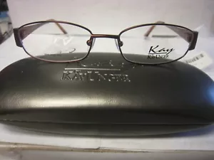 MARCO DE GAFAS KAY UNGER K541 BORGOÑA 51-16-140 CON ESTUCHE AUTÉNTICO - Imagen 1 de 4
