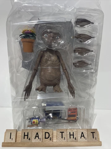 NECA E.T. 40th Anniversary Deluxe E.T. Ultimate 7" Action Figure w/ LED Chest Cover