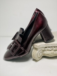 Las mejores ofertas en Charol Tacón Ancho Mid (2-2.9 Pulgadas) Altura del  Talón Zapatos de tacón para Mujeres | eBay
