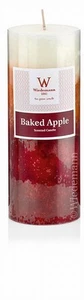 4x Vela perfumada Manzana asada 130x68 Vela perfumada 50 horas Tiempo de combustión Velas Wiedemann  - Imagen 1 de 1