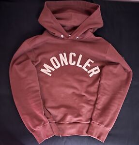 MONCLER hoodie. size large (fits like M). FIT ON THIS IS WILD!