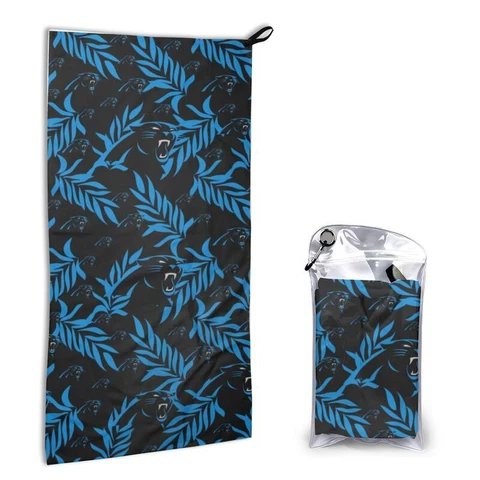 Carolina Panthers Quick Dry Towel 16x31.5in Portable Travel Towel ,fans Gift Cover