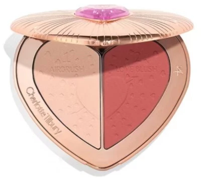 13 g. Charlotte Tilbury Beauty Soulmates Face Palette-Flawless Peach + Tracking - Image 1 of 3