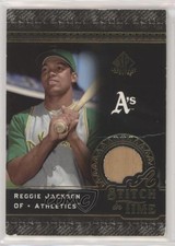 2007 SP Legendary Cuts A Stitch in Time Reggie Jackson #ST-RJ HOF