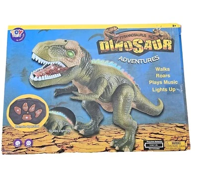 Dinosaur Adventures Remote Controlled T Rex Toy Life In Motion Tyrannosaurus Rex - Image 1 of 4