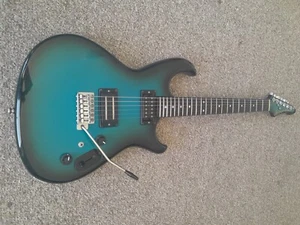 Aria Pro II RS Inazuma V 1983 Blue Burst Made in Japan Matsumoku - Picture 1 of 13