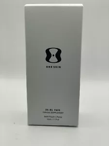 One Skin Face Cream OS-01 FACE Pouch 50mL Refill pouch + pump New! - Picture 1 of 6