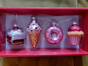 Weihnachtsbaumanhänger Christbaumschmuck Eis Muffin Donut Torte Deko - Bild 1 von 2