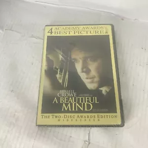 DVD A Beautiful Mind 2 Disc Academy Awards Edition - New & Factory Sealed - Picture 1 of 3