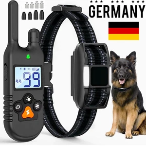 1000M Hund Ausbildung Stromschlag Erziehungshalsband Hunde Vibration Ton e-Shock - Bild 1 von 12