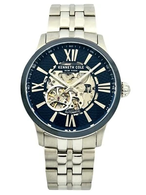 Reloj pulsera Kenneth Cole NY GL21224 automático esqueleto vestido de lujo de acero inoxidable Foto 1 de 4