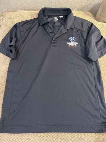 Mens Cutter & Buck Georgia State Panthers Golf Polo Shirt Medium $70 Cover