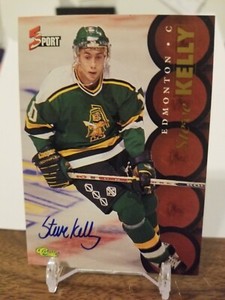 Steve Kelly auto 1994-95 Classic  card h1969