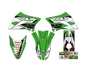 2010-2023 KLX 110 13 FLY Green Senge Graphics Kit Compatible with Kawasaki - Picture 1 of 10