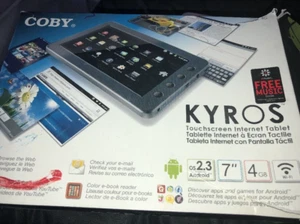 Coby Kyros MID7012 4GB, Wi-Fi, 7in - Black-Rare-SHIPS N 24 HOURS - Picture 1 of 4