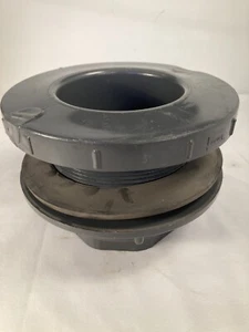 3" Speere PVC Schottverschraubung mit EPDM-Dichtung (Muffe x Gewinde) - Bild 1 von 4