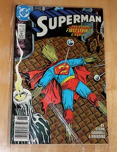 Superman Invasion First Strike No. 26 1988 DC Comic Stern Gammill Breeding - Picture 1 of 2