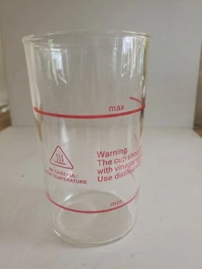 Pot en verre vapeur visage 6 3/4 x 3 3/4 universel de remplacement - Photo 1/5