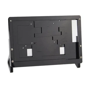 Black Front & Back Shell + Base + Screws For Raspberry Pi 2 B 7 inch LCD Screen - Picture 1 of 9