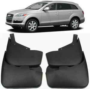 For 2007-2015 Audi Q7 Genuine Front & Rear Molded Splash Guards Mud Flaps Fender - Picture 1 of 12
