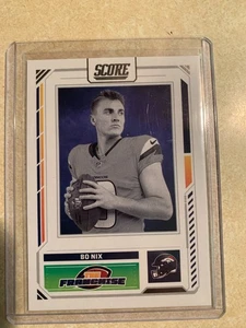 Bo Nix #10 2025 Score The Franchise Denver Broncos - Foto 1 di 1