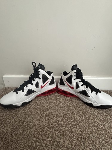 Taglia UK 10 (GS) Nike Hyperf 2011 Mid White