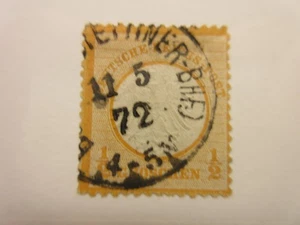 GERMANY, Scott: 3, Faults: tiny thin spots, USED, Lot25, Cat $40 - Picture 1 of 1