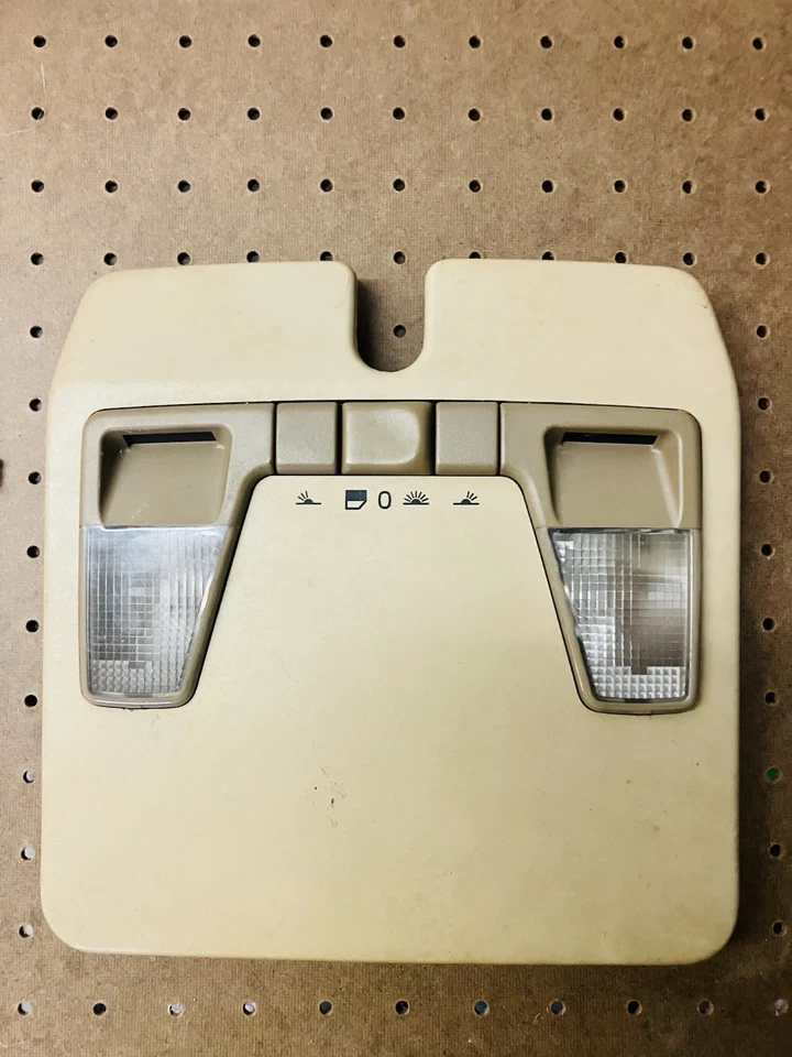 1994-2000 Volvo 850 S70 V70 C70 Genuine OEM Beige Overhead Console Assembly 9x9 Foto 1 de 3
