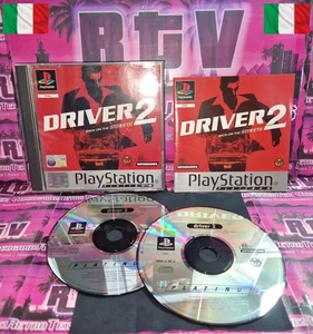 🇮🇹 DRIVER 2 PL SONY PS1 PSX PAL ITA CIB 100% COMPLETO PERFETTO RARO SLES-02996 - Picture 1 of 24