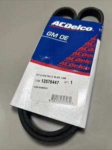 Pieza de correa de transmisión de aire acondicionado AC Delco GM #1256447 OEM - Nueva - Imagen 1 de 3