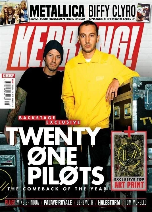 Kerrang MAGAZINE-06-10-2018-TWENTY ONE PILOTS - Image 1 of 1