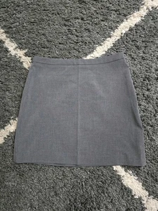 Minifalda corta Express elástica gris cremallera lateral ropa de trabajo noche talla 1/2 - Imagen 1 de 8