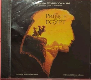 THE PRINCE OF EGYPT 1998 Multimedia CD-ROM Press Kit Val Kilmer Ralph Fiennes NU - Picture 1 of 4