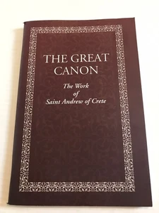 The Great Canon: The Work of St. Andrew of Crete Paperback & St. Mary Of Egypt - Picture 1 of 6