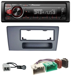 Pioneer MP3 1DIN DAB USB AUX Autoradio für Volvo S60 S70 C70 V70 00-03 dunkelgra - Bild 1 von 10