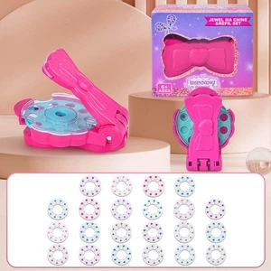 Herramientas de peinado de diamantes brillantes conjunto de peinado de piedras preciosas para el cabello, no requiere calor peinado - Imagen 1 de 9