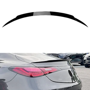 For Mercedes Benz CLE Coupe C236 24-25 26 Glossy Black Rear Trunk Spoiler Wing - Picture 1 of 14