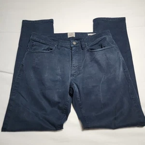 Flint And Tinder Slim Fit Jeanshose Herren 31x30 Blau Stretch Fit Chino 5 Pocket - Bild 1 von 12