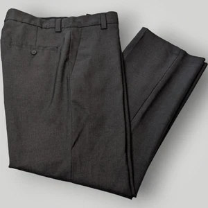 Pantalones de vestir Kenneth Cole Reaction para hombre 30X30 GRIS tweed lavado y uso - Imagen 1 de 13