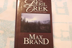 The Peril Trek a western trio by Max Brand 5 Star hardcover 2000 NEW - Picture 1 of 4