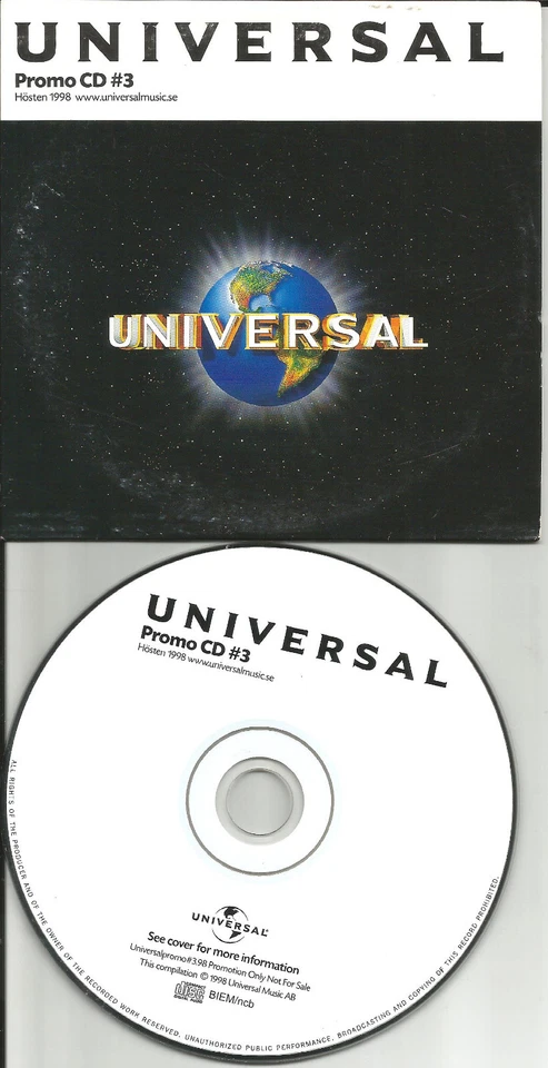 EUROPE PROMO CD w/ QUEEN Marilyn Manson ROB ZOMBIE Hole ELLIOTT SMITH Beck EELS  Foto 1 de 1