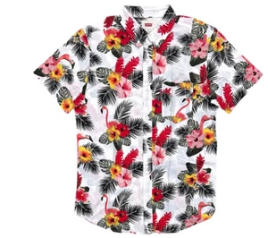 Camisa Levi's Para Hombre Kharl Tropical Floral Hawaiana Abotonada en Pequeña - Imagen 1 de 3