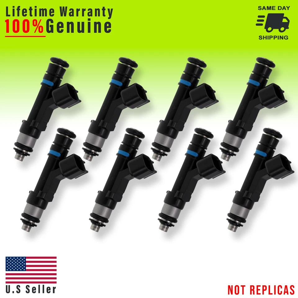 OEM BOSCH FUEL INJECTORS FOR Lincoln Town Car: 2006 - 2011 4.6L V8 - Image 1 of 1