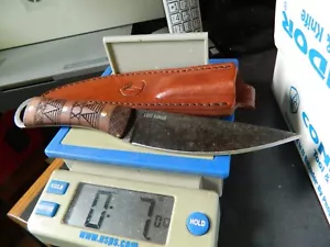 CONDOR LOST ROMAN KNIFE 9.63" 1095HC DROP POINT BLADE WALNUT HANDLE DESIGNED LE - Picture 1 of 13